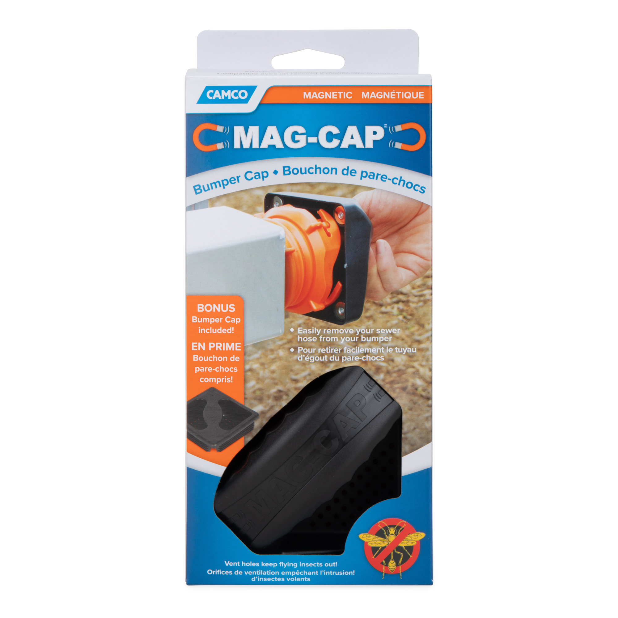Bumper Cap Set, 1 Magnetic w/Lugs & 1 Insect Screen (E/F)